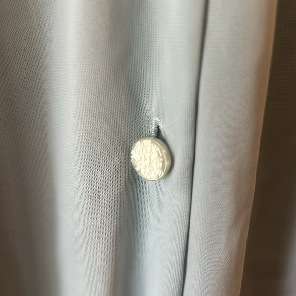 Ladies Polyester Button Robe - Picture 4 of 6